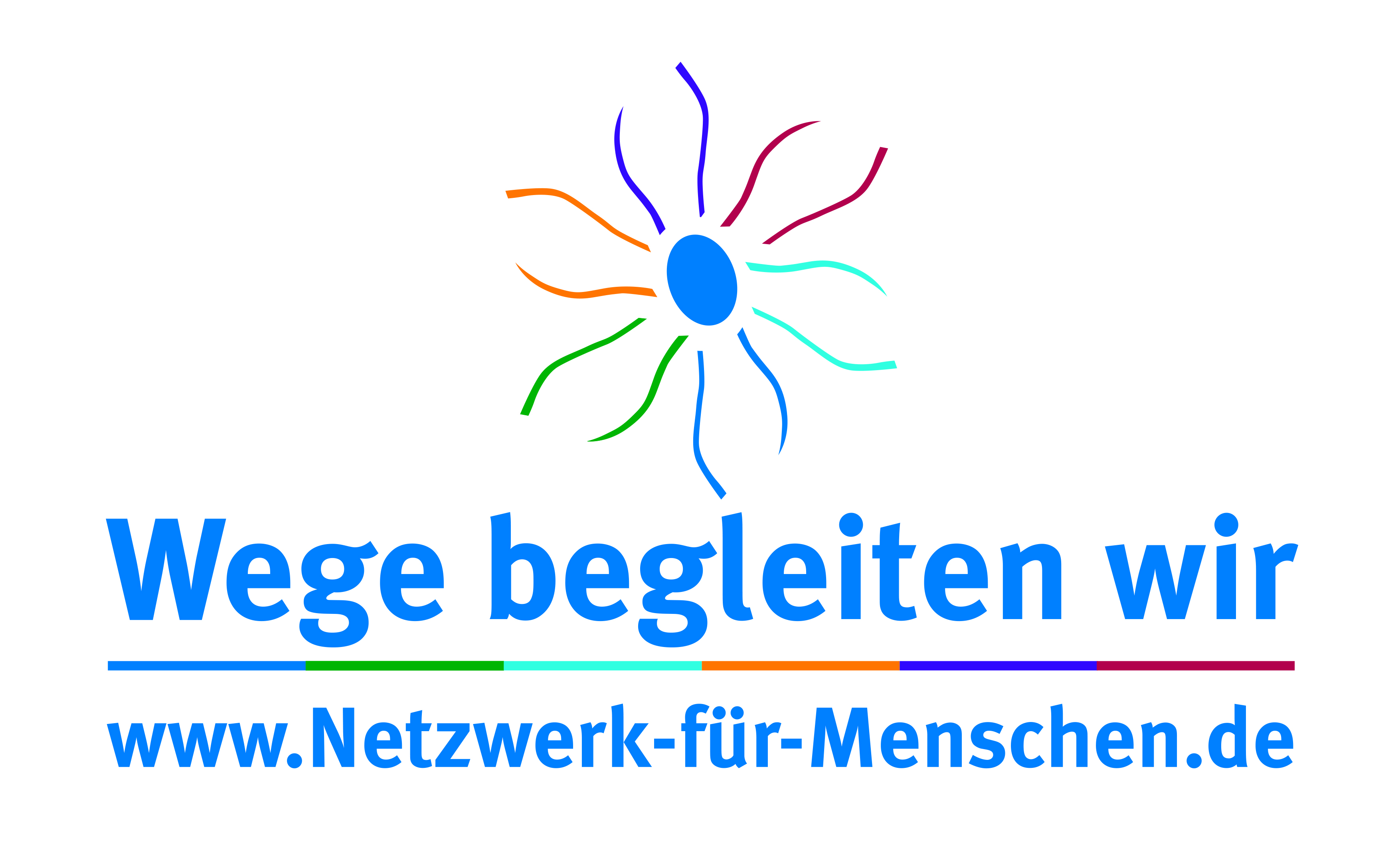 Logo: Netzwerk für Menschen (Augustenstift zu Schwerin, SOZIUS gGmbH & ASG mbH)